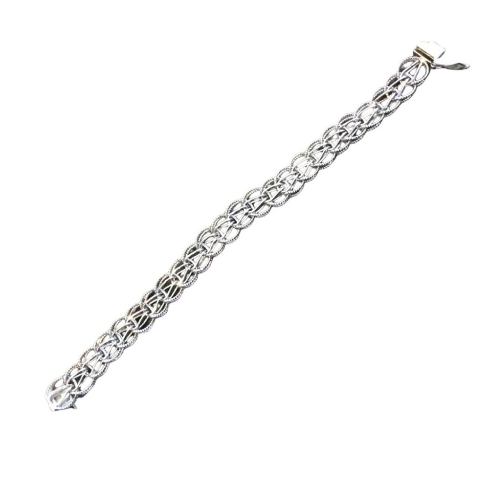 Sterling Silver Vintage Charm Bracelet